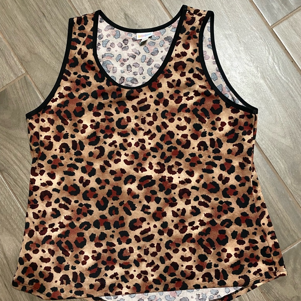 Leopard Lula Roe tank top brand new never worn 3xl